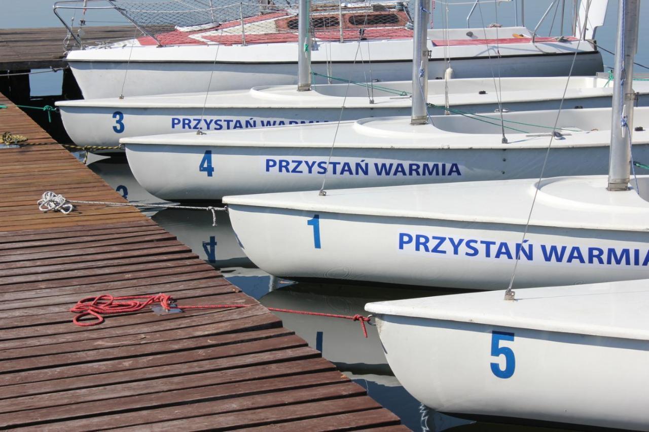 אולז'טין Hotel Przystan Warmia מראה חיצוני תמונה